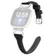 Fitbit Smartwatch Echtes Leder Und Strass Universell Armband