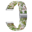 Fitbit Sense 2 / Versa 4 resin style strap - Marble / Red