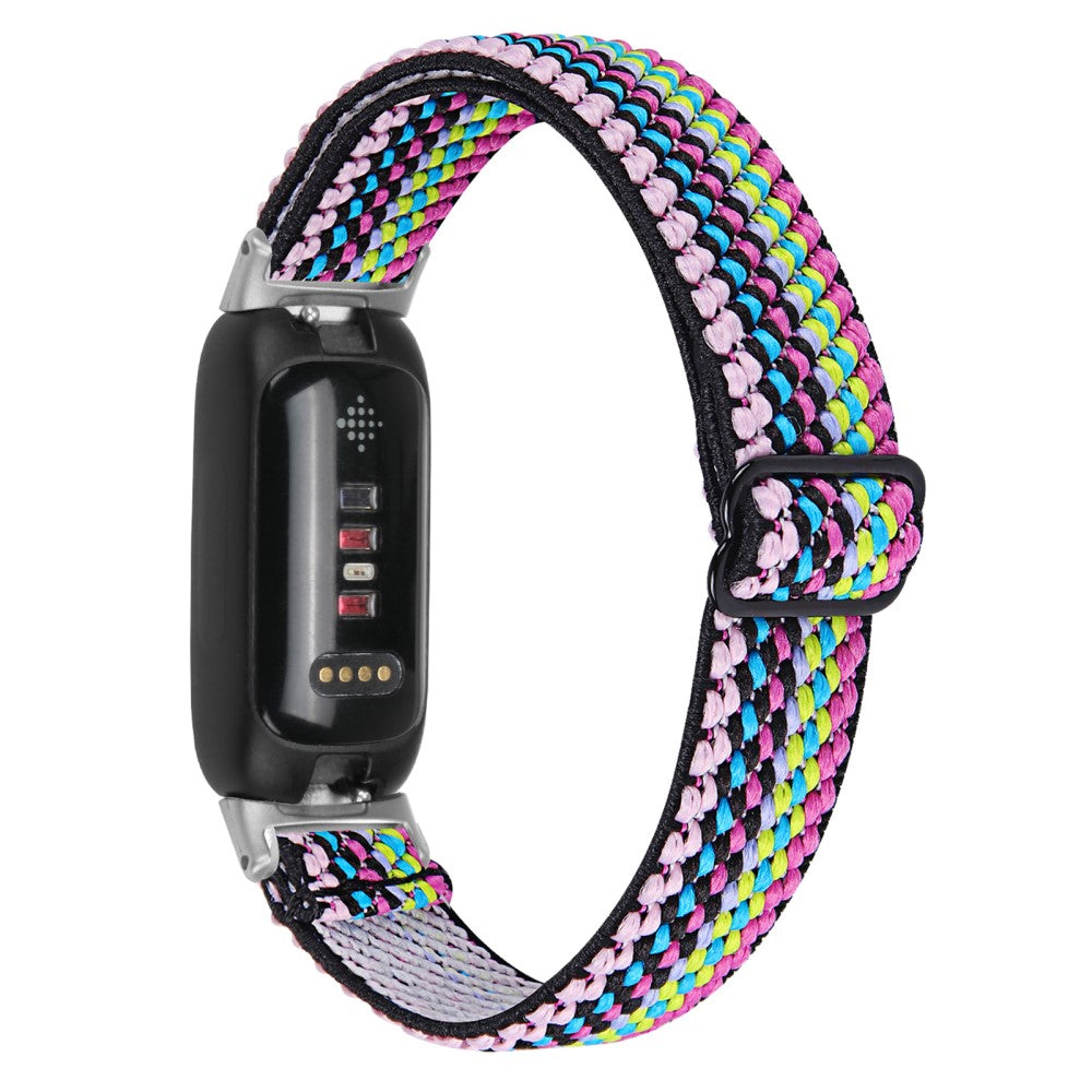 Skøn Nylon Rem passer til Fitbit Inspire 3 - Flerfarvet#serie_3