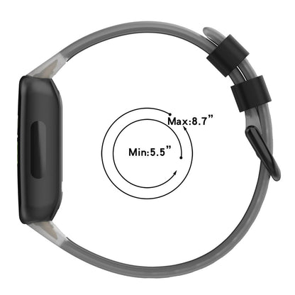 Holdbart Silikone Rem passer til Fitbit Inspire 3 - Hvid#serie_3