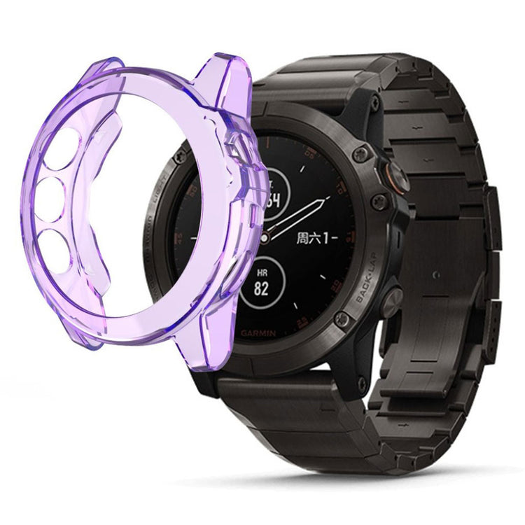 Alle Tiders Garmin Fenix 5S Silikone Cover - Lilla#serie_6