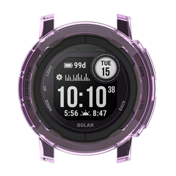 Meget Godt Silikone Cover til Garmin Instinct 2 - Lilla#serie_1