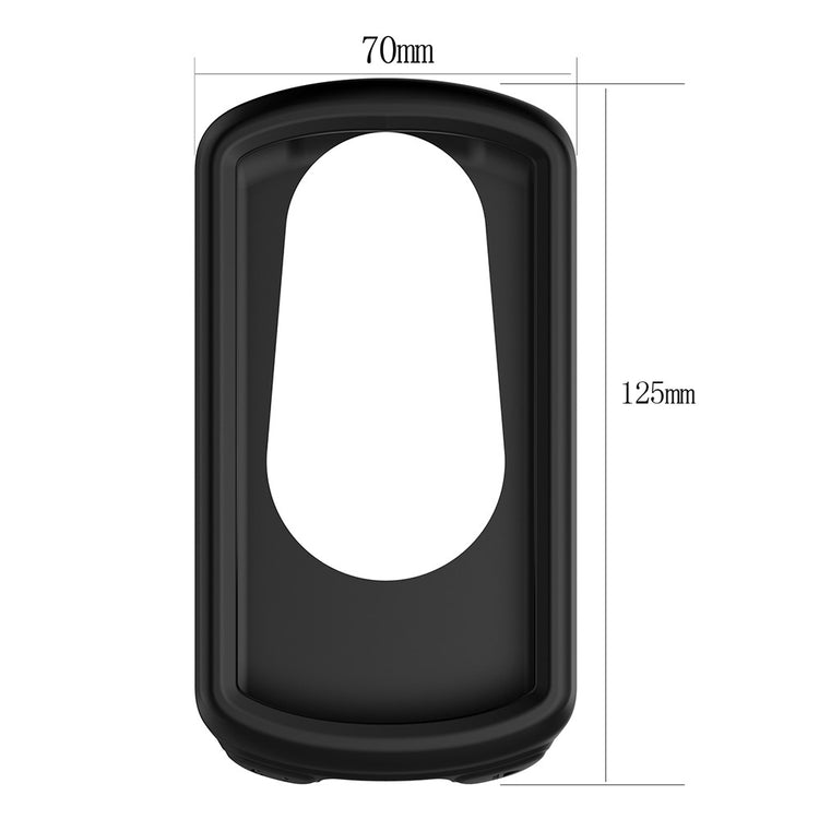 Beskyttende Silikone Cover til Garmin Edge 1030 Plus / Garmin Edge 1030 - Sort#serie_1