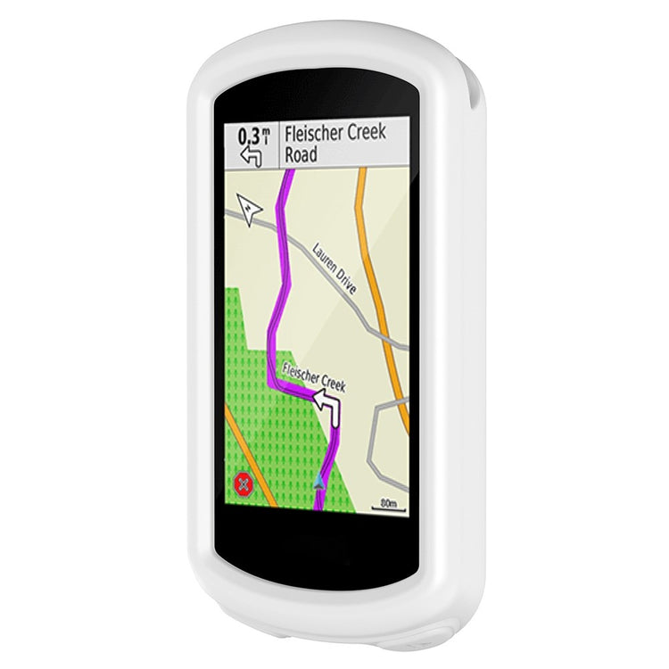 Beskyttende Silikone Cover til Garmin Edge 1030 Plus / Garmin Edge 1030 - Hvid#serie_2