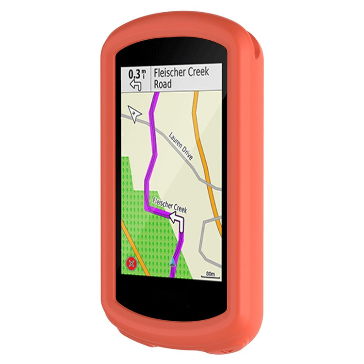 Beskyttende Silikone Cover til Garmin Edge 1030 Plus / Garmin Edge 1030 - Orange#serie_3