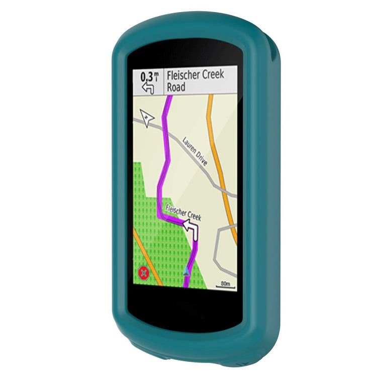 Beskyttende Silikone Cover til Garmin Edge 1030 Plus / Garmin Edge 1030 - Grøn#serie_7