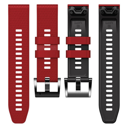 Super Fint Silikone Universal Rem passer til Smartwatch - Rød#serie_7