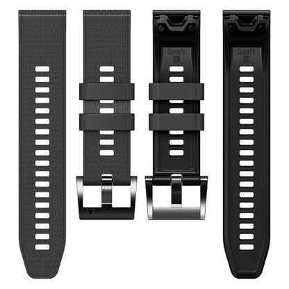 Super Fint Silikone Universal Rem passer til Smartwatch - Sølv#serie_9