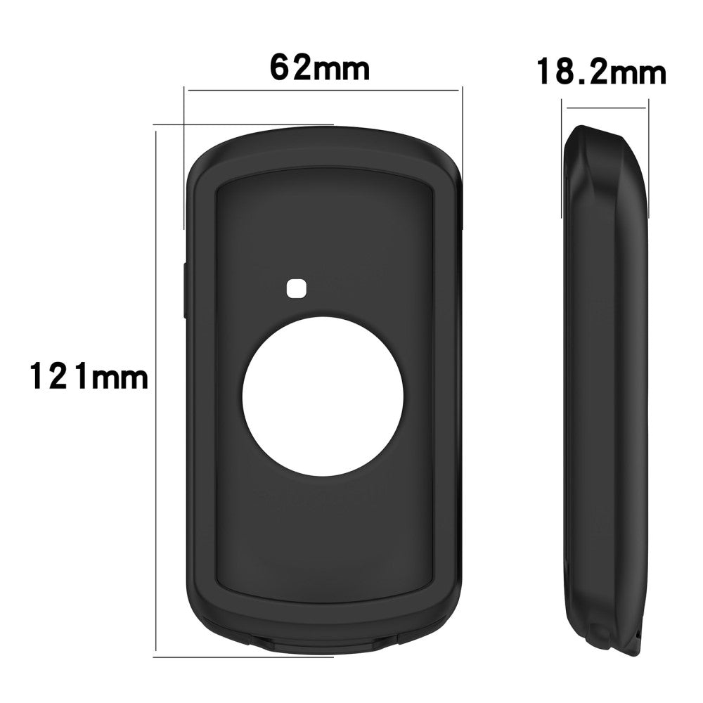 Fed Silikone Cover til Garmin Edge 1040 - Blå#serie_8