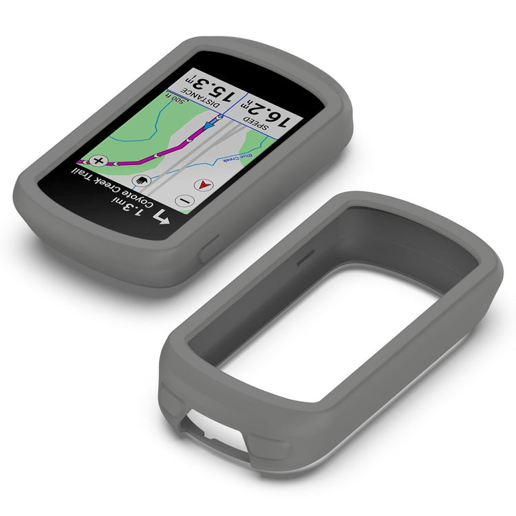 Meget Flot Garmin Edge Explore 2 Silikone Cover - Sølv#serie_7