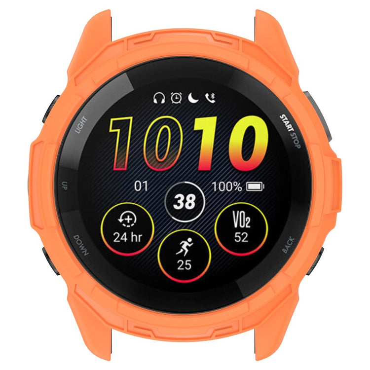 Beskyttende Silikone Bumper passer til Garmin Forerunner 265 - Orange#serie_1