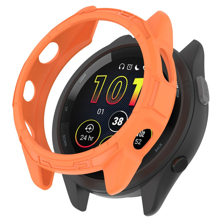 Beskyttende Silikone Bumper passer til Garmin Forerunner 265 - Orange#serie_1