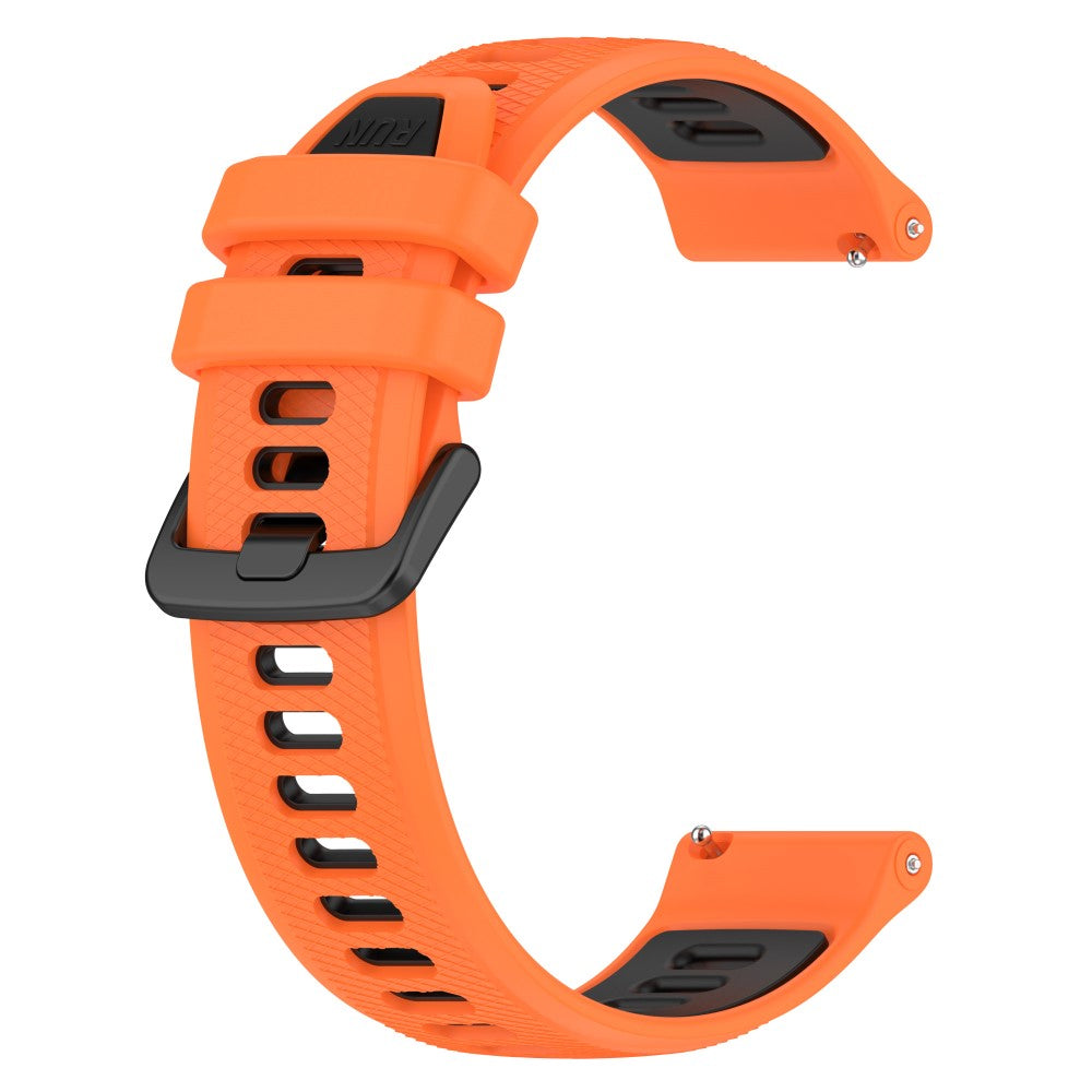 Supercool Silikone Universal Rem passer til Garmin Smartwatch - Orange#serie_2