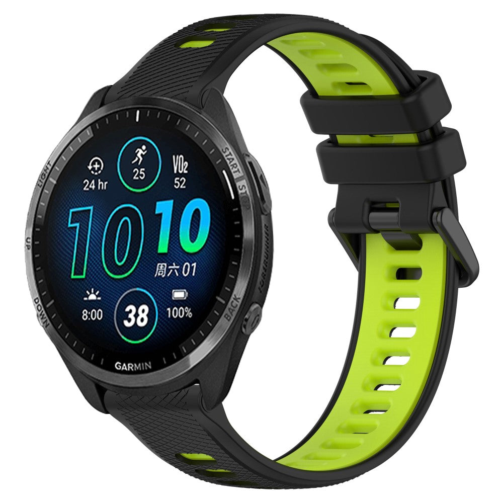 Supercool Silikone Universal Rem passer til Garmin Smartwatch - Grøn#serie_9