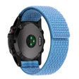 Nylon loop strap for Garmin / Amazfit and Coros watch - Sky Blue