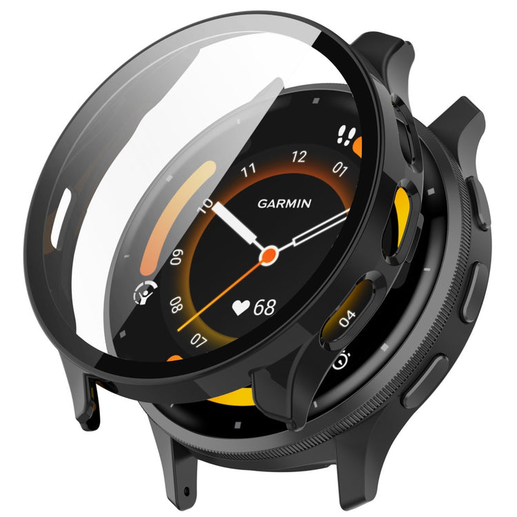Garmin Venu 3S cover with tempered glass - Black#serie_1