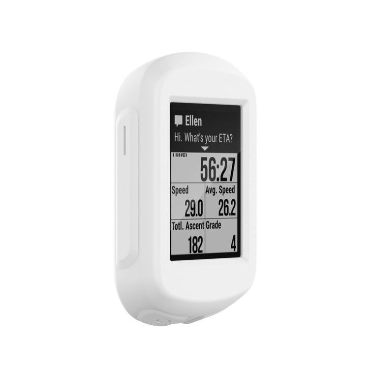 Mega Fed Garmin Edge 830 Silikone Cover - Hvid#serie_1