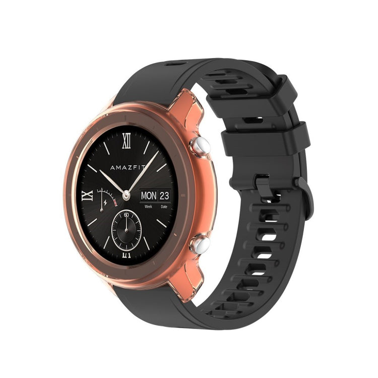 Super Godt Amazfit GTR 47mm Silikone Cover - Orange#serie_2