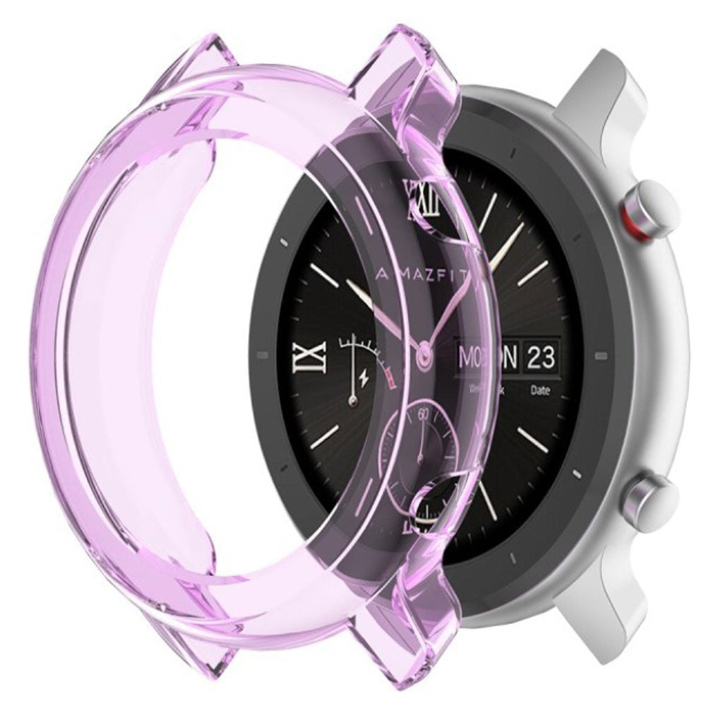 Super Godt Amazfit GTR 47mm Silikone Cover - Lilla#serie_5