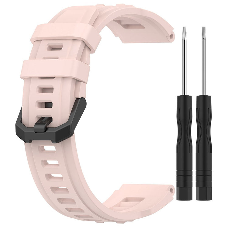 Super Fed Silikone Rem passer til Amazfit T-Rex 1 - Pink#serie_8