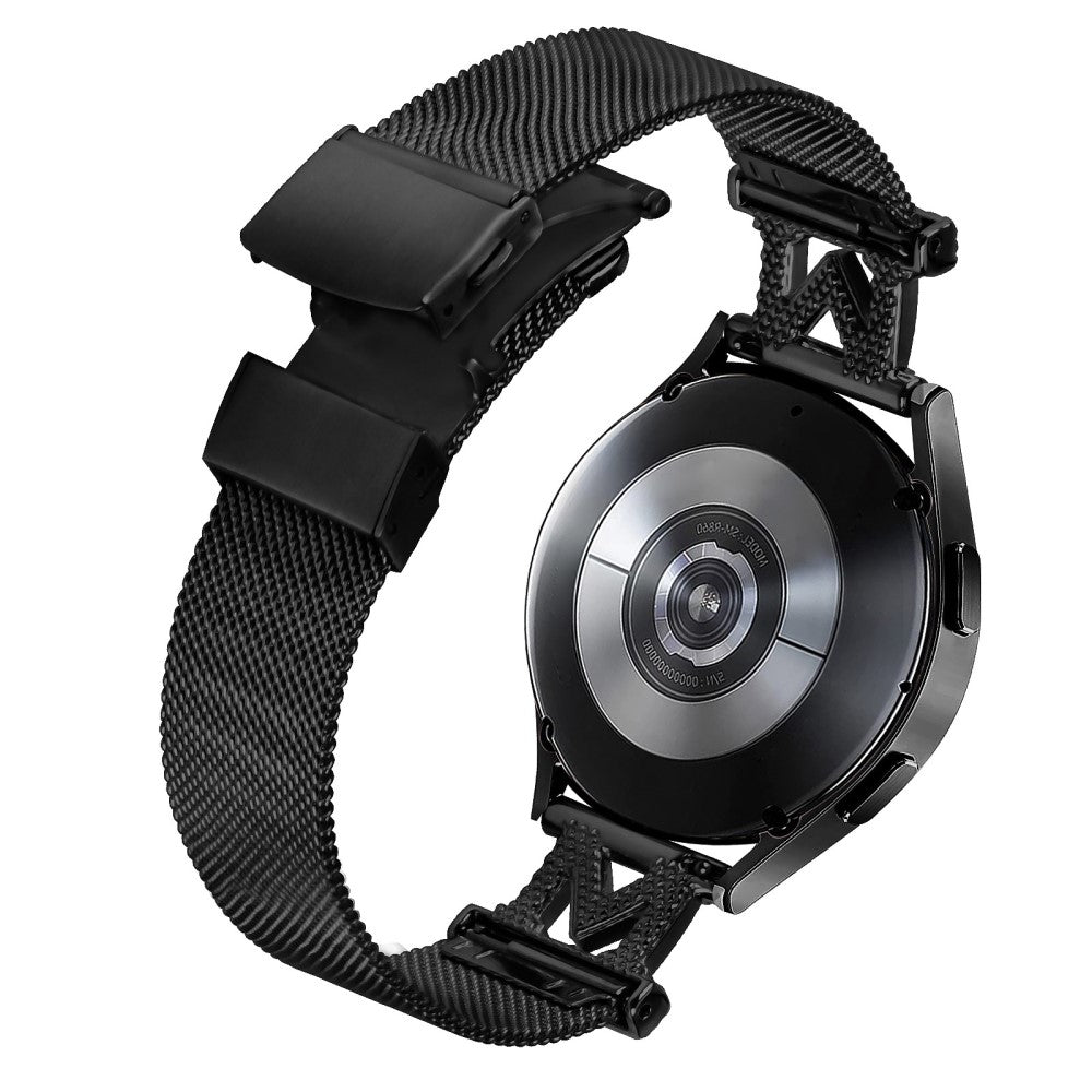 Metal Og Rhinsten Universal Rem passer til Amazfit Cheetah Pro / 20mm - Sølv#serie_3