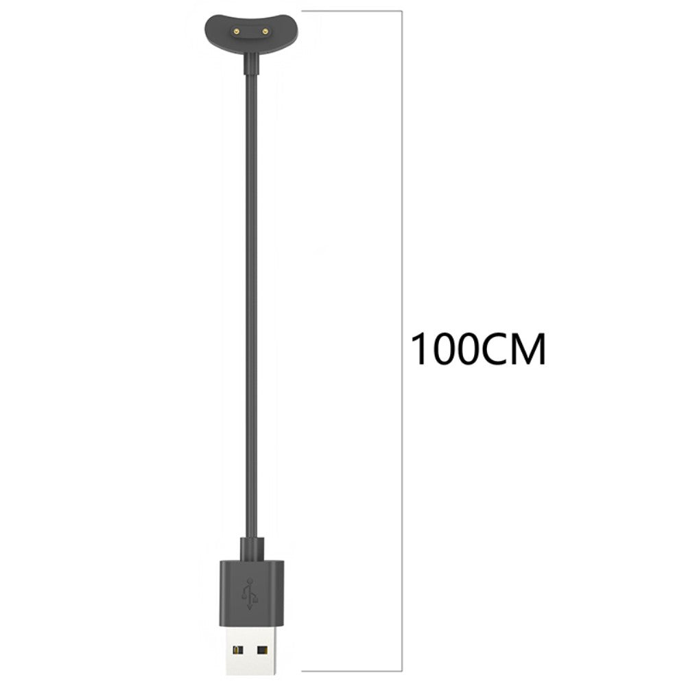 1m TicWatch GTW eSIM USB Opladningskabel - Sort#serie_1