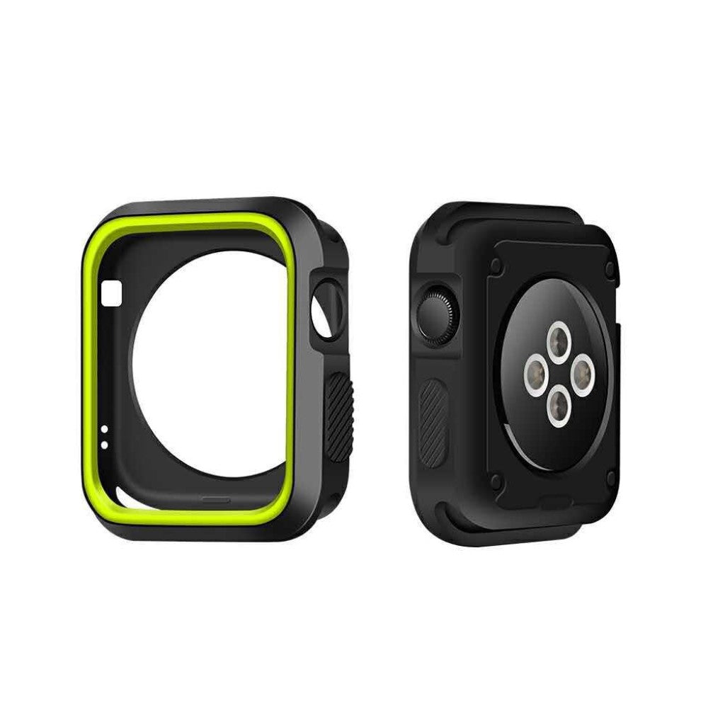 Godt Apple Watch Series 1-3 38mm Silikone Cover - Grøn#serie_3