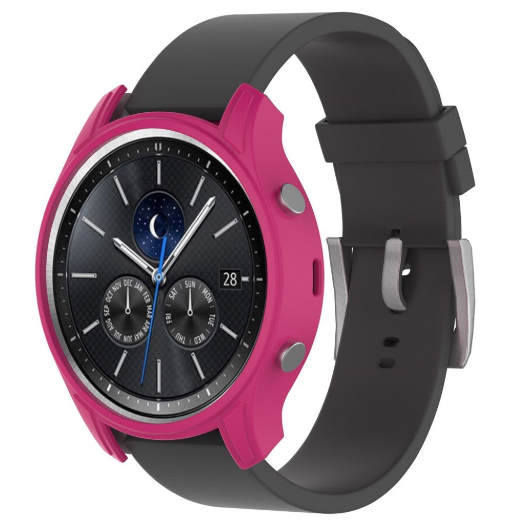 Rigtigt Flot Samsung Gear S3 Silikone Cover - Pink#serie_6