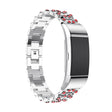 Absolut stark Fitbit Charge 2 Metall und Strass armband