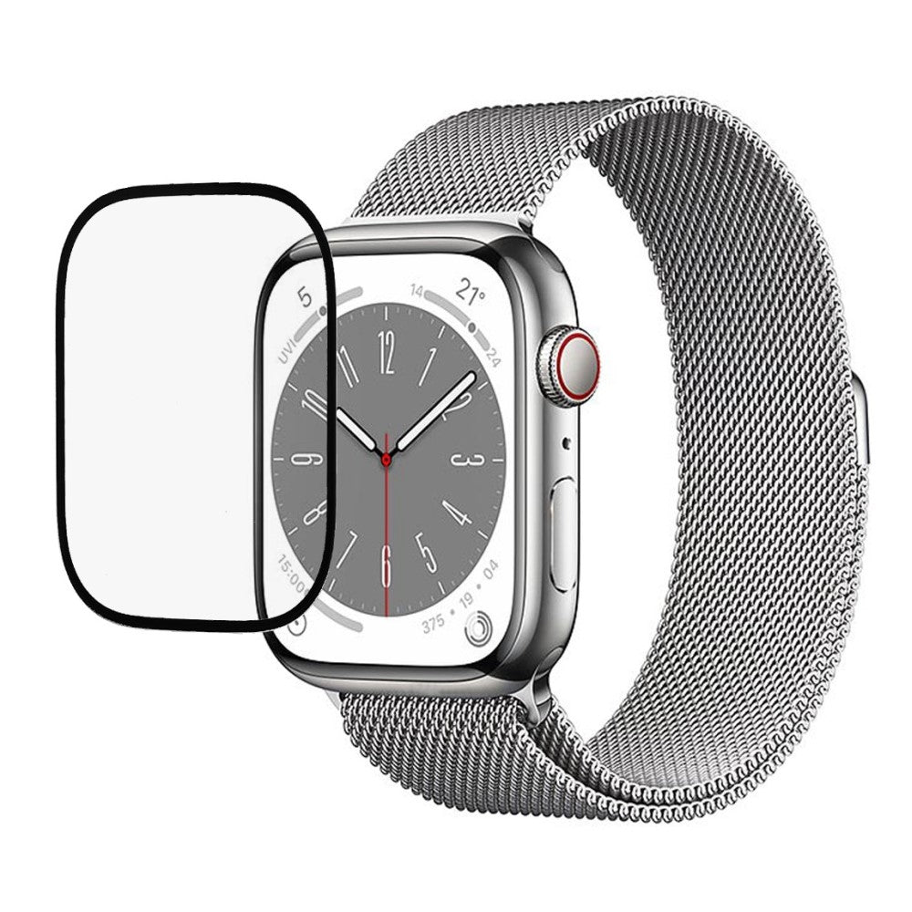 Apple Watch Series 8 (45mm) / Apple Watch Series 7 45mm Hærdet Glas  HD Skærmbeskytter - Gennemsigtig#serie_603