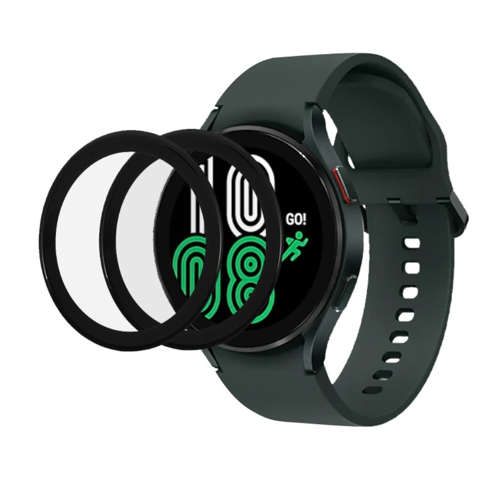 2stk Samsung Galaxy Watch 4 (44mm) Plastik Skærmbeskytter - Gennemsigtig#serie_567