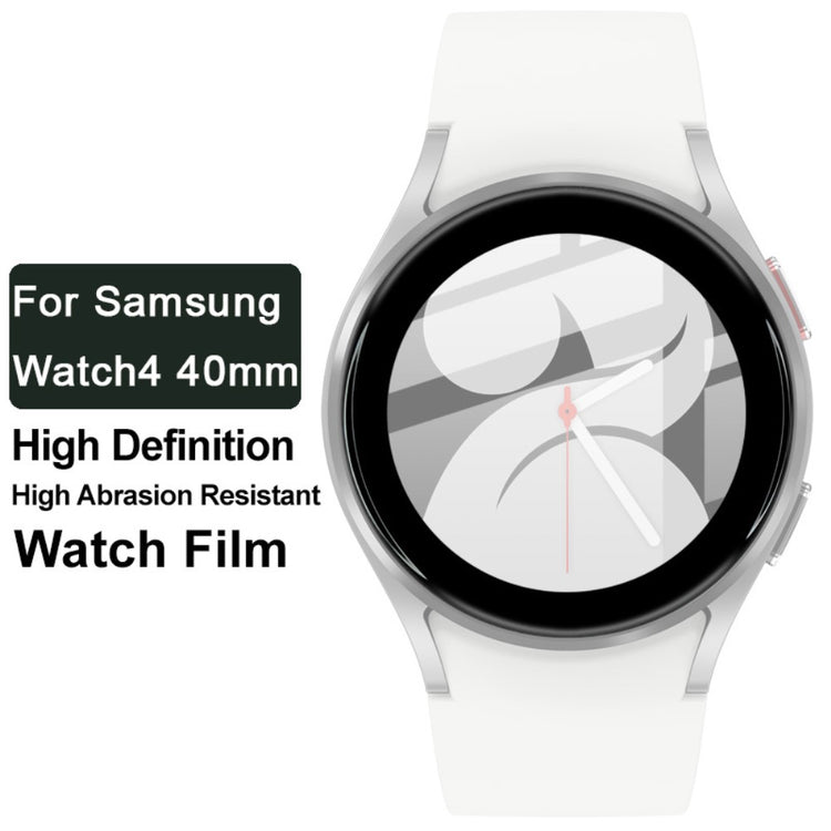 Samsung Galaxy Watch 4 (40mm) Plastik  HD Skærmbeskytter - Gennemsigtig#serie_576