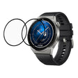 2stück Huawei Watch GT 3 Pro 43mm Gehärtetes Glas Displayschutz