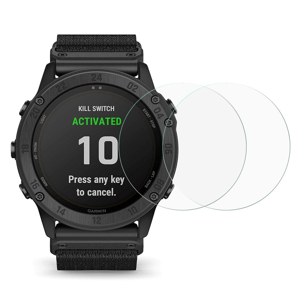 2stk Garmin Tactix Delta Plastik  HD Skærmbeskytter - Gennemsigtig#serie_168