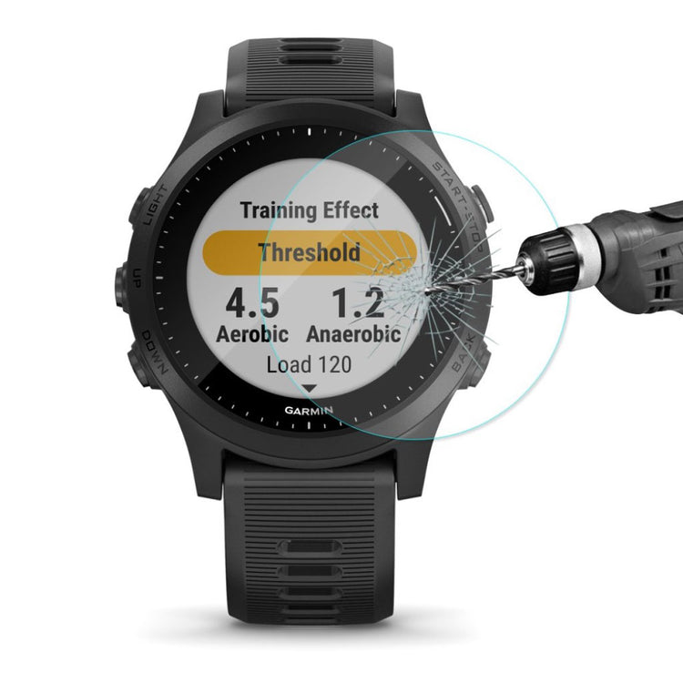 Garmin Forerunner 945 Hærdet Glas  9H Skærmbeskytter - Gennemsigtig#serie_050