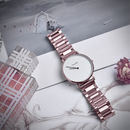 Rigtigt kønt Universal Metal Urrem - Pink#serie_2
