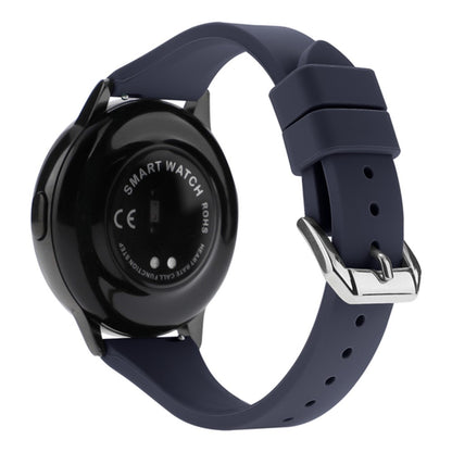 22mm Universal silicone watch strap - Midnight Blue#serie_6