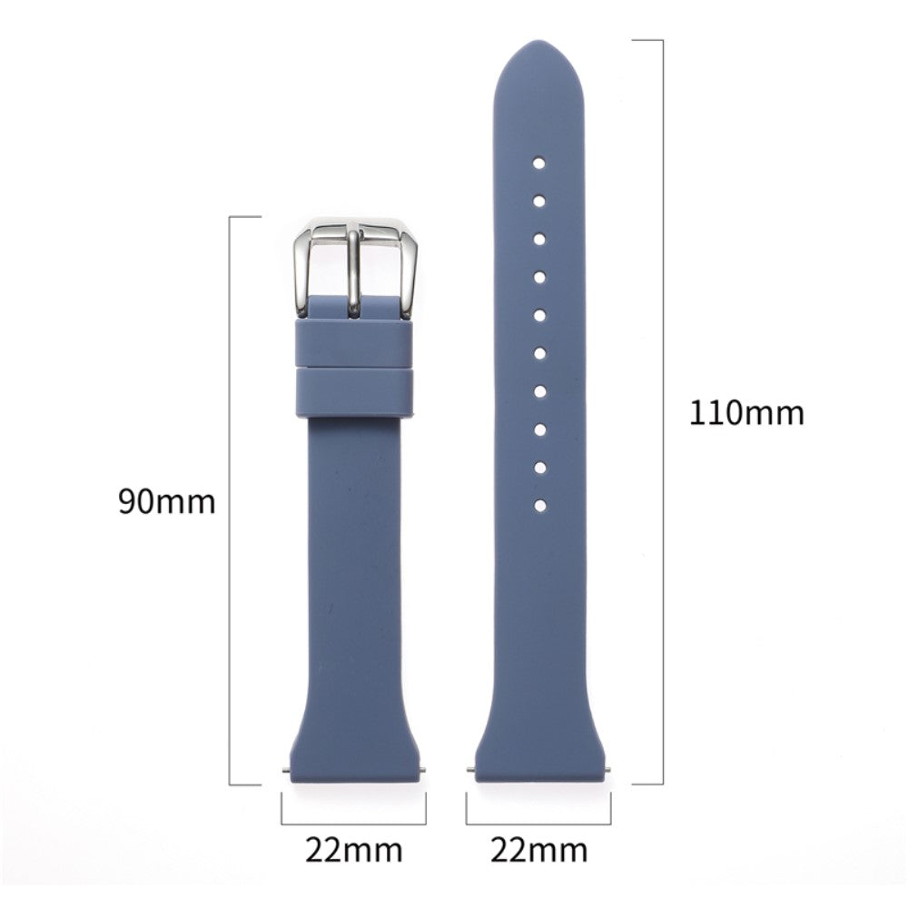 Smuk Universal Silikone Urrem - Sort#serie_7