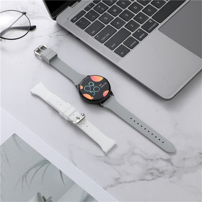 Smuk Universal Silikone Urrem - Sølv#serie_8