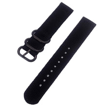20mm Universal nylon strap - Black#serie_2