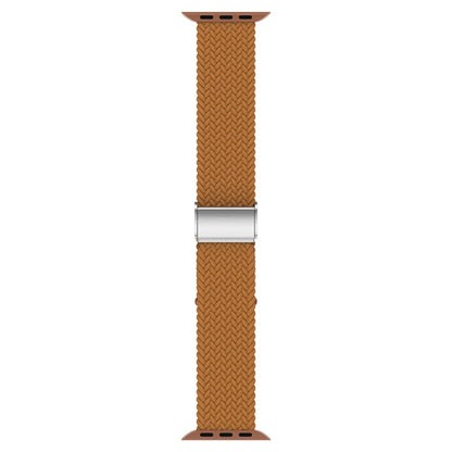 Helt vildt fantastisk Apple Watch Series 7 41mm Stof Urrem - Brun#serie_26