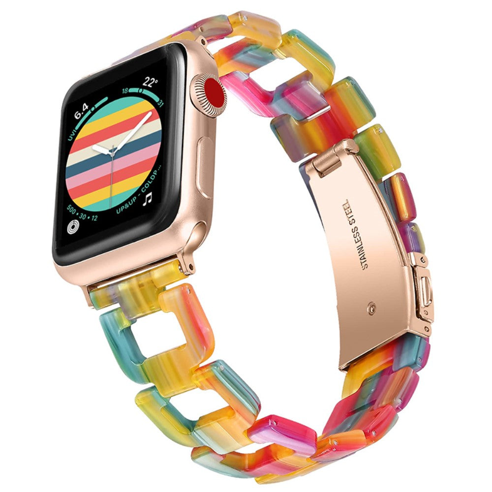 Tidsløst Apple Watch Series 7 41mm  Rem - Flerfarvet#serie_1