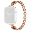 Super elegant Universell Apple Metall und Strass armband