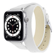Sehr haltbar Apple Watch Series 7 45mm Echtes Leder armband