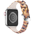 Bequem Apple Watch Series 7 45mm Echtes Leder armband