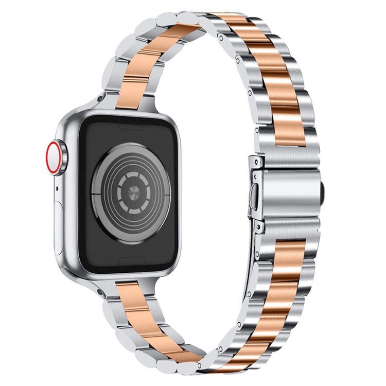 Rigtigt slidstærk Apple Watch Series 7 45mm Metal Rem - Flerfarvet#serie_3
