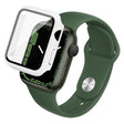 Super Gut Apple Watch Series 7 45mm Hülle mit Displayschutz in Plastik und Gehärtetes Glas