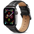 Supersauber Apple Watch Series 7 45mm Echtes Leder armband