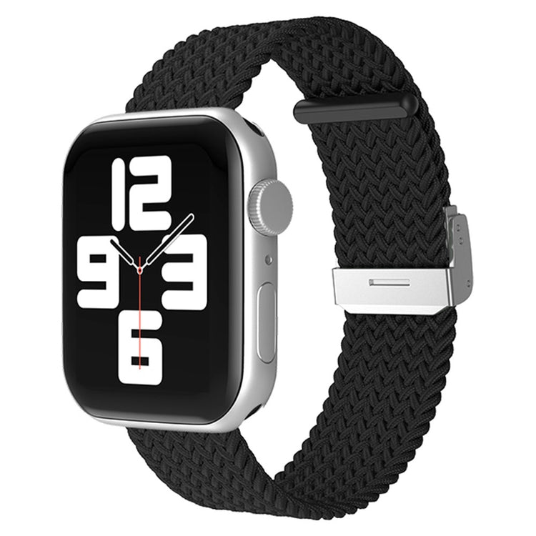 Holdbart Apple Watch Series 7 45mm Stof Urrem - Sort#serie_1