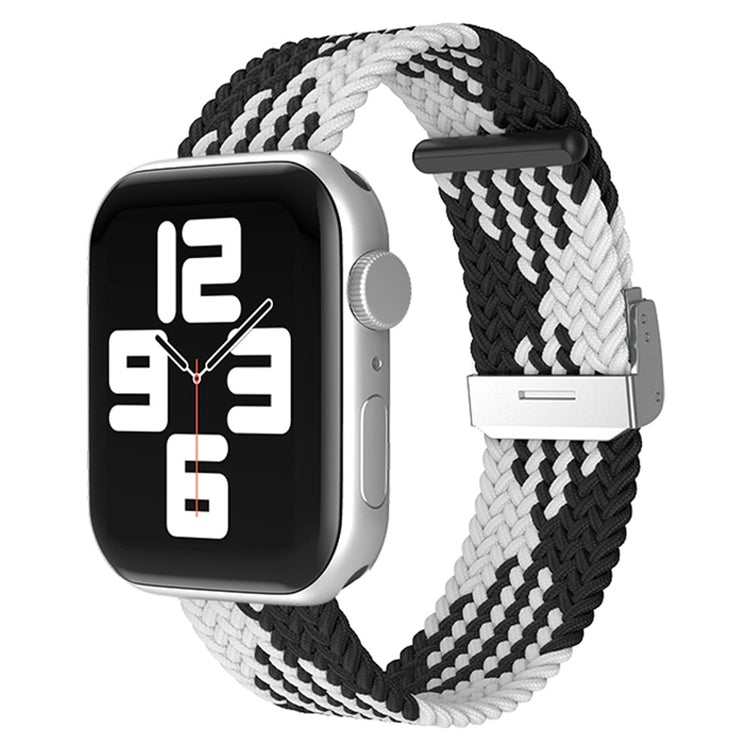 Holdbart Apple Watch Series 7 45mm Stof Urrem - Sort#serie_10